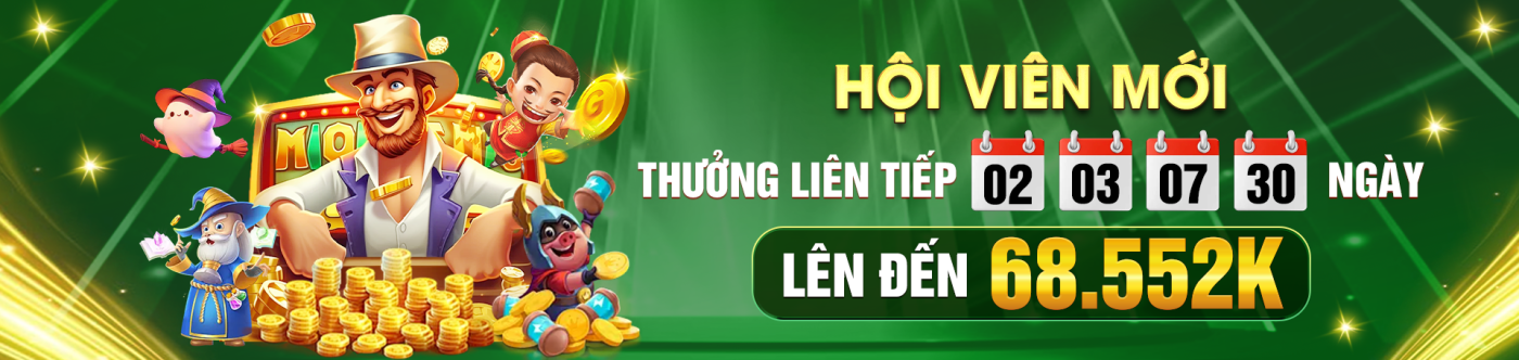 banner khuyến mãi cho hội viên mới tại LT88