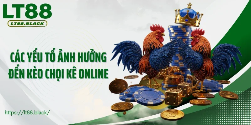 Các yếu tố ảnh hưởng đến kèo chọi kê online